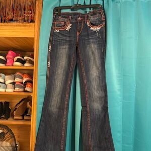 Cowgirl tuff denim jeans